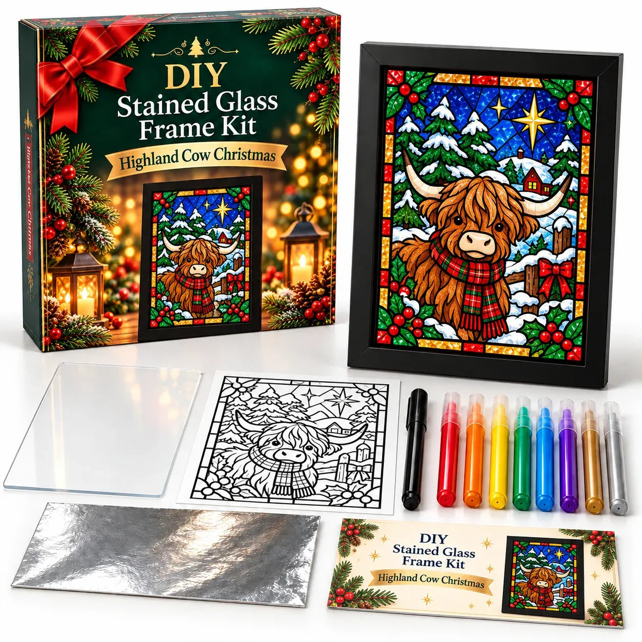 🐮 Highland Cow Christmas