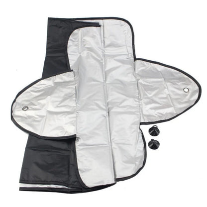 🥳2026 HOT SALE🥳💞50K+ SOLD! 🚗🌀 50% OFF! Car Windshield Cover with Suction Cups – blocks 99% UV, prevents frost & snow. Keeps car cool in summer, no scraping in winter! 🛡️✅