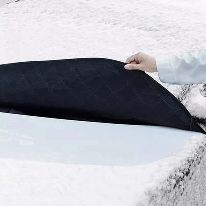 🥳2026 HOT SALE🥳💞50K+ SOLD! 🚗🌀 50% OFF! Car Windshield Cover with Suction Cups – blocks 99% UV, prevents frost & snow. Keeps car cool in summer, no scraping in winter! 🛡️✅