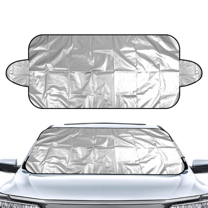 🥳2026 HOT SALE🥳💞50K+ SOLD! 🚗🌀 50% OFF! Car Windshield Cover with Suction Cups – blocks 99% UV, prevents frost & snow. Keeps car cool in summer, no scraping in winter! 🛡️✅