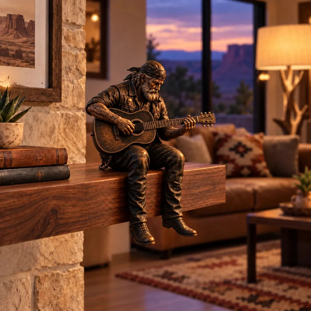 With Guitar