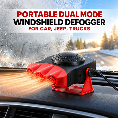 🎄Christmas Sale 40% OFF🎁Portable Dual Mode Windshield Defogger For Car, Jeep, Trucks (CHD)