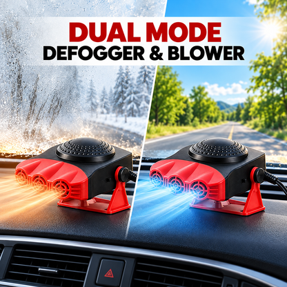 🎄Christmas Sale 40% OFF🎁Portable Dual Mode Windshield Defogger For Car, Jeep, Trucks (CHD)