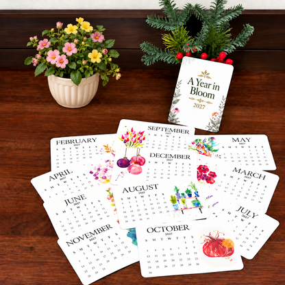 ✨✨Early Holiday Sale 48% OFF🌱Eco-Friendly Plantable “Timeless” Seed Calendar 2027