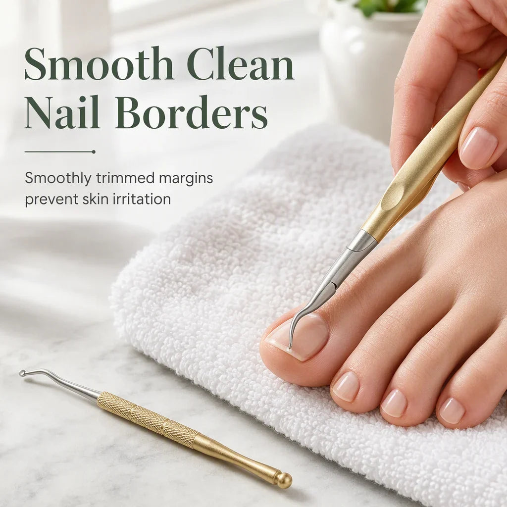 🦶 Limited-time 40% Off! ⚡ Stainless Steel Ingrown Toenail Clipper Set – Precise, Sturdy, Portable ✨
