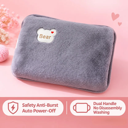 🎄Christmas Sale 48% OFF-Rechargeable Hot Water Bottles, Heat Packs, Explosion-proof Heat Pads