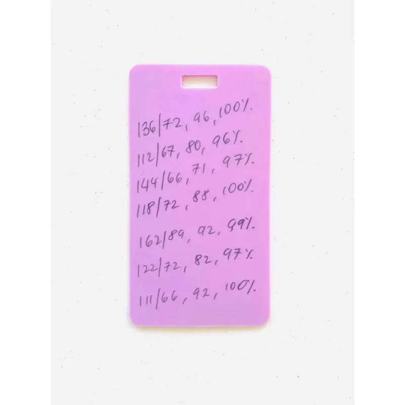 📋🩺Erasable Badge Note | Dual-Side Writable, Fade-Proof & No Blur (🖊Write. Wipe. Repeat.)