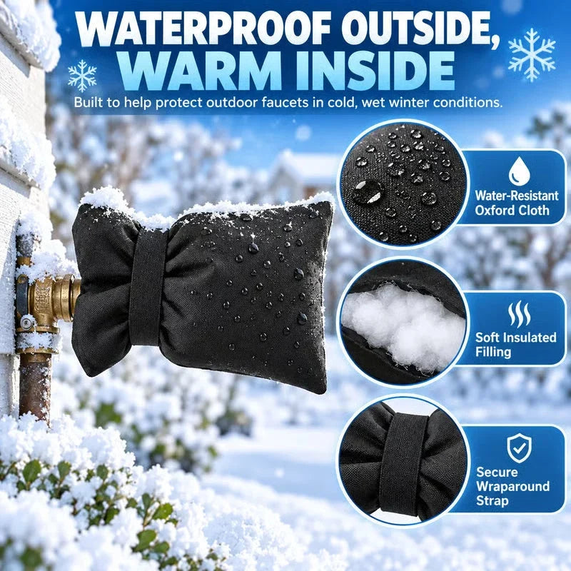 🔥Black Friday Deal❄️ Outdoor Faucet Cover | Winter Freeze Protection Insulated Spigot Protector