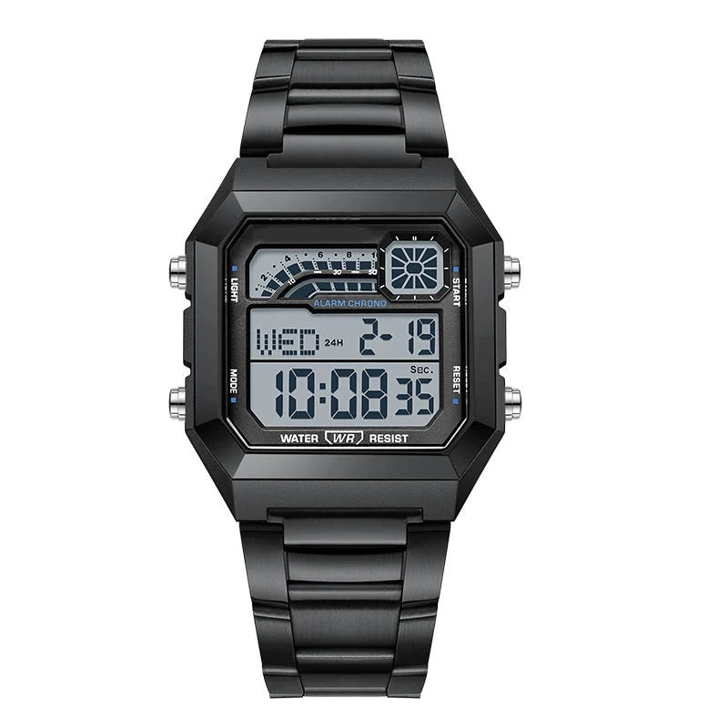 📢48% Off Now! ⌚ Unisex Digital Watch With Square Display & Luminous Backlight – Sleek Design, Bright Backlight & Comfortable Fit – Perfect For Daily Wear, Sports & Travel 💪