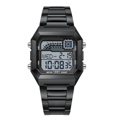📢48% Off Now! ⌚ Unisex Digital Watch With Square Display & Luminous Backlight – Sleek Design, Bright Backlight & Comfortable Fit – Perfect For Daily Wear, Sports & Travel 💪