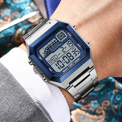 📢48% Off Now! ⌚ Unisex Digital Watch With Square Display & Luminous Backlight – Sleek Design, Bright Backlight & Comfortable Fit – Perfect For Daily Wear, Sports & Travel 💪