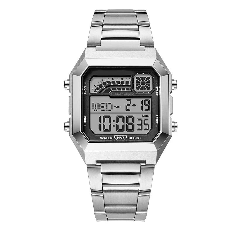 📢48% Off Now! ⌚ Unisex Digital Watch With Square Display & Luminous Backlight – Sleek Design, Bright Backlight & Comfortable Fit – Perfect For Daily Wear, Sports & Travel 💪