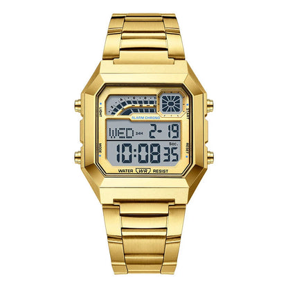 📢48% Off Now! ⌚ Unisex Digital Watch With Square Display & Luminous Backlight – Sleek Design, Bright Backlight & Comfortable Fit – Perfect For Daily Wear, Sports & Travel 💪