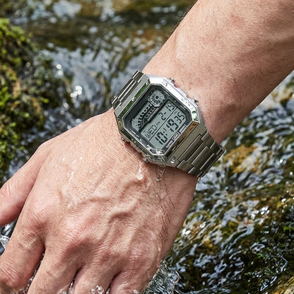 📢48% Off Now! ⌚ Unisex Digital Watch With Square Display & Luminous Backlight – Sleek Design, Bright Backlight & Comfortable Fit – Perfect For Daily Wear, Sports & Travel 💪