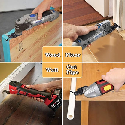 🛠️ Universal Oscillating Saw Blade Set | Wood & Metal