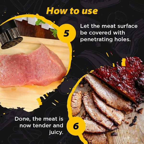 📢📢Buy 1 Get 1 Free⏰ Stainless Steel Meat Tenderizer Needle