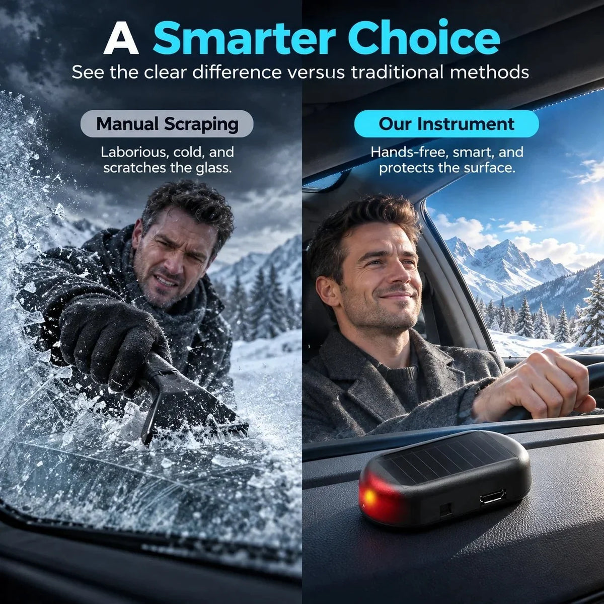🔥Electromagnetic Snow Removal❄️ & Anti-Freeze Device for Vehicles — Molecular Interference Technology