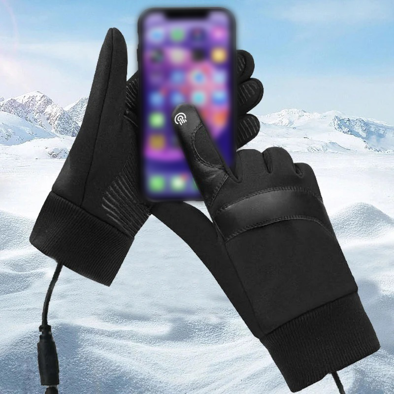 Winter Outdoor Warm Electric Heated Gloves