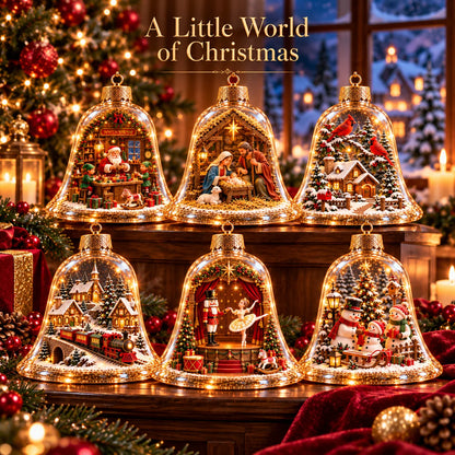🎁2026 Christmas Wonderland Bell Ornaments.