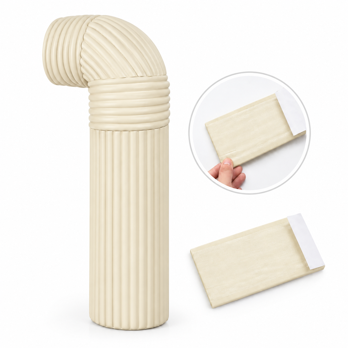 Adhesive Pipe Insulation Wrap Outdoor Winter Anti Freeze Thermal Foam Sleeve for Water and Solar Pipes