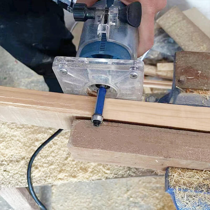 ⚙️ LIMITED-TIME 49% OFF! ✨ Biaxial Trimming Tool – Carbide Router Bit, Sharp Cut, Blue Nano Coating 🛠️