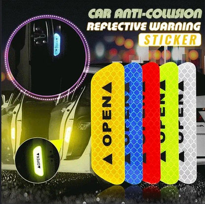 🚗Car Anti-collision Reflective Warning Sticker (4 PCS)