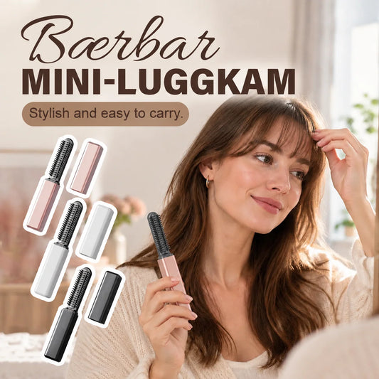 ✨💥 Compact Wireless Hot Comb – Handy Bang Styling Companion!