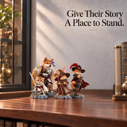 Collection of fantasy animal figures 🐾⚔️