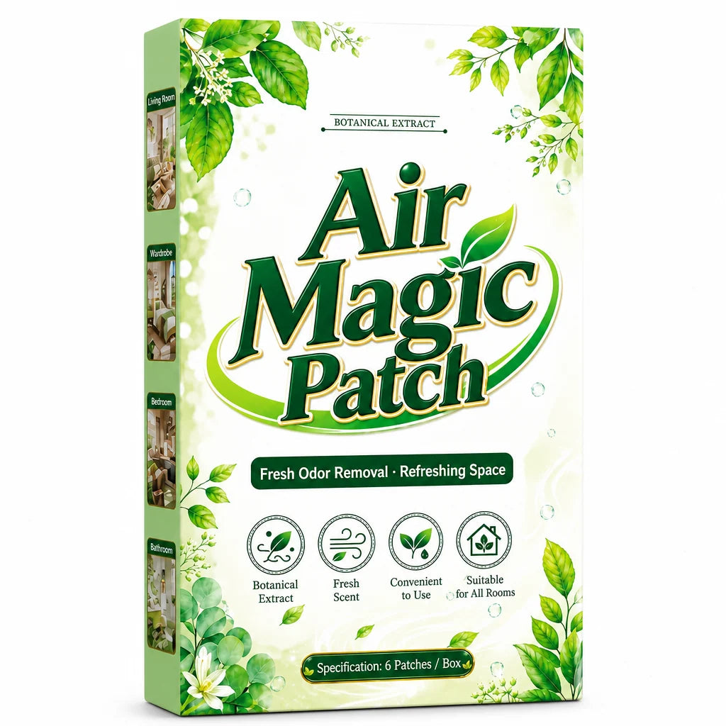 🧪 6Pcs Mold Purifying Patches – Botanical Mildew Removal Pads, Long Lasting Mold Inhibitor for Bathroom, Kitchen, Wall Corners & Damp Hidden Spots