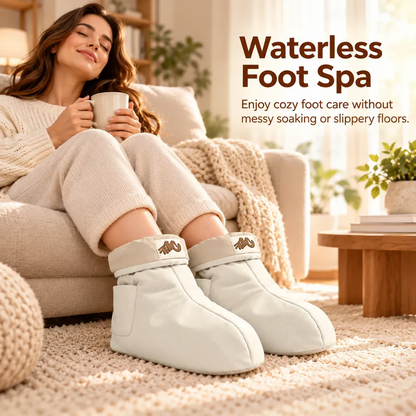 USB-Heated Foot Warmer Boots – Waterless Electric Foot Warmers