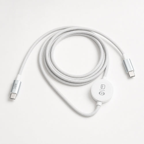 New 240W Fast Charging Cable for Apple Watch iWatch, Wireless Magnetic Charging Circular Data Cable