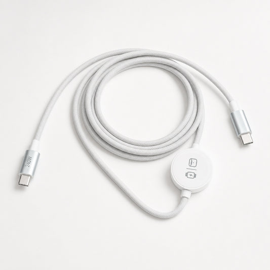 New 240W Fast Charging Cable for Apple Watch iWatch, Wireless Magnetic Charging Circular Data Cable