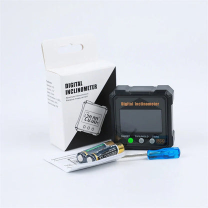 📐IP54 Waterproof Magnetic Digital Angle Gauge – Precise, Hands-free, Tough ✨