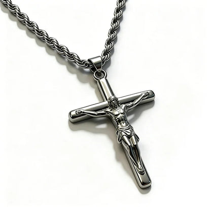 Crucifix Pendant Necklace for Men & Women