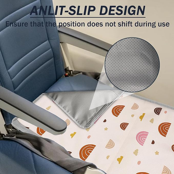 ✈️ Kids’ Airplane Seat Extender – Foldable Travel Leg Rest, No Inflation Needed 🚀