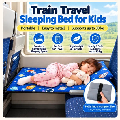 ✈️ Kids’ Airplane Seat Extender – Foldable Travel Leg Rest, No Inflation Needed 🚀