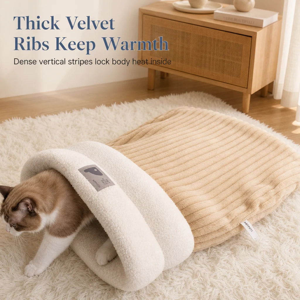 ✨LAST DAY SALE 49% OFF!! Thickened Cozy Warm Pet Sleeping Bag