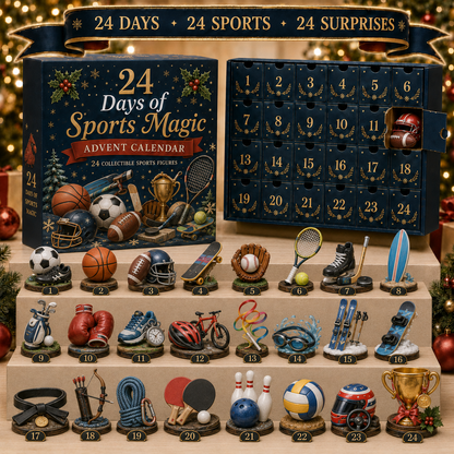 🏆 24 Days of Sports Magic Advent Calendar – 24 Collectible Sports Surprises
