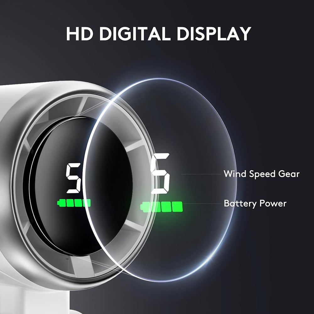 🌬️ Foldable Rechargeable Handheld Fan