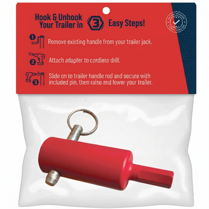 Trailer Jack Drill Adapter Tool