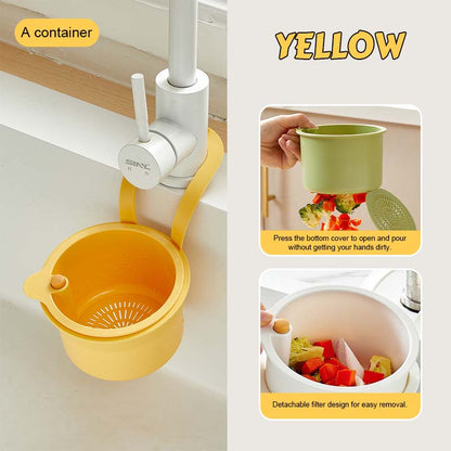 🔥Universal Clip-On Sink Drain Basket – The Multi-Functional Kitchen Strainer