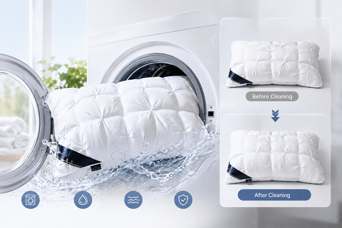 Whole‑Pillow Washable