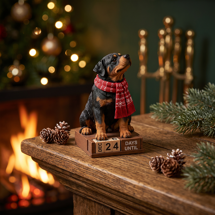 🧣 Cozy Countdown Pup