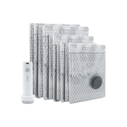 Cordless Travel Vacuum Bag Set