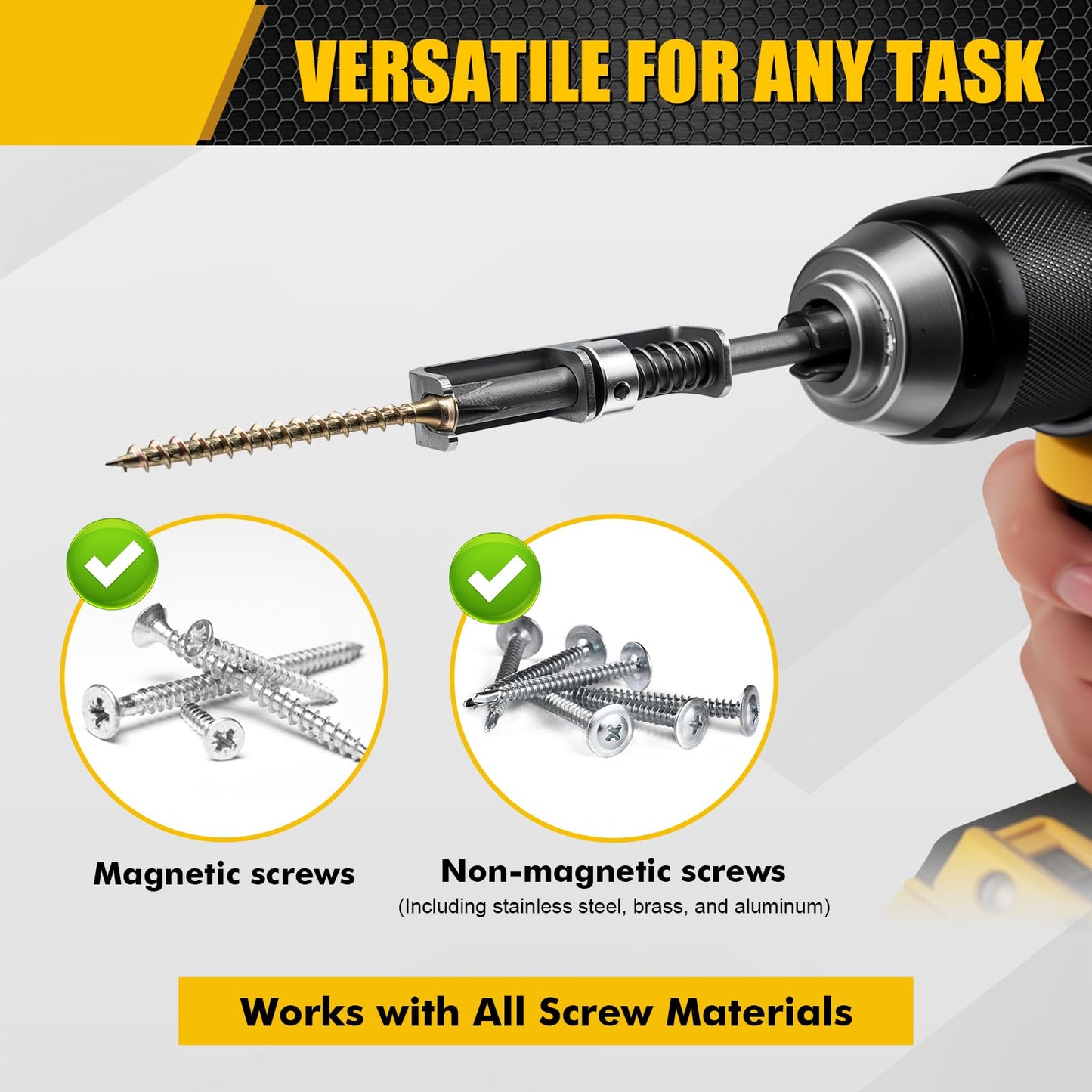 🔥(2 Pcs) Spring-loaded Screw Holder Bit