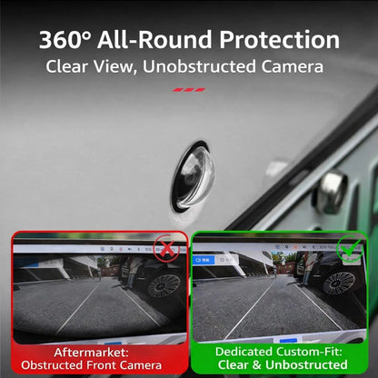 Car camera protective cover, specifically designed for 360° reversing camera, rainproof rear lens cover