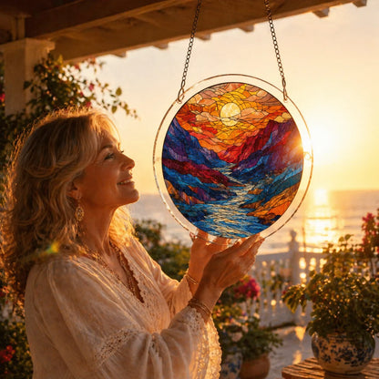 🔥LAST DAY 45% OFF ☀️🛍️Acrylic Jigsaw Puzzle Suncatcher 80 Pieces