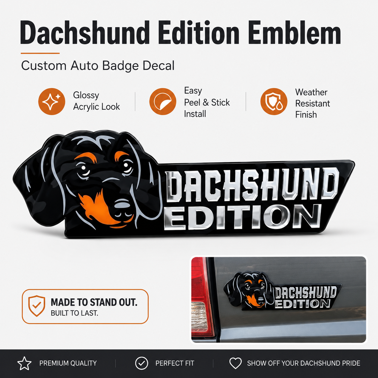Dog Edition Car Emblems | Show Off Your Pup’s Breed
