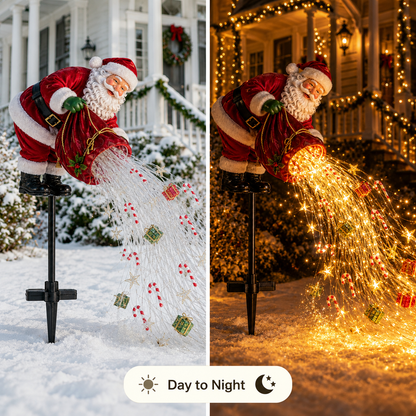 🎁48% OFF🎁 Santa’s Magic Pour™ – Flowing LED Christmas Garden Light