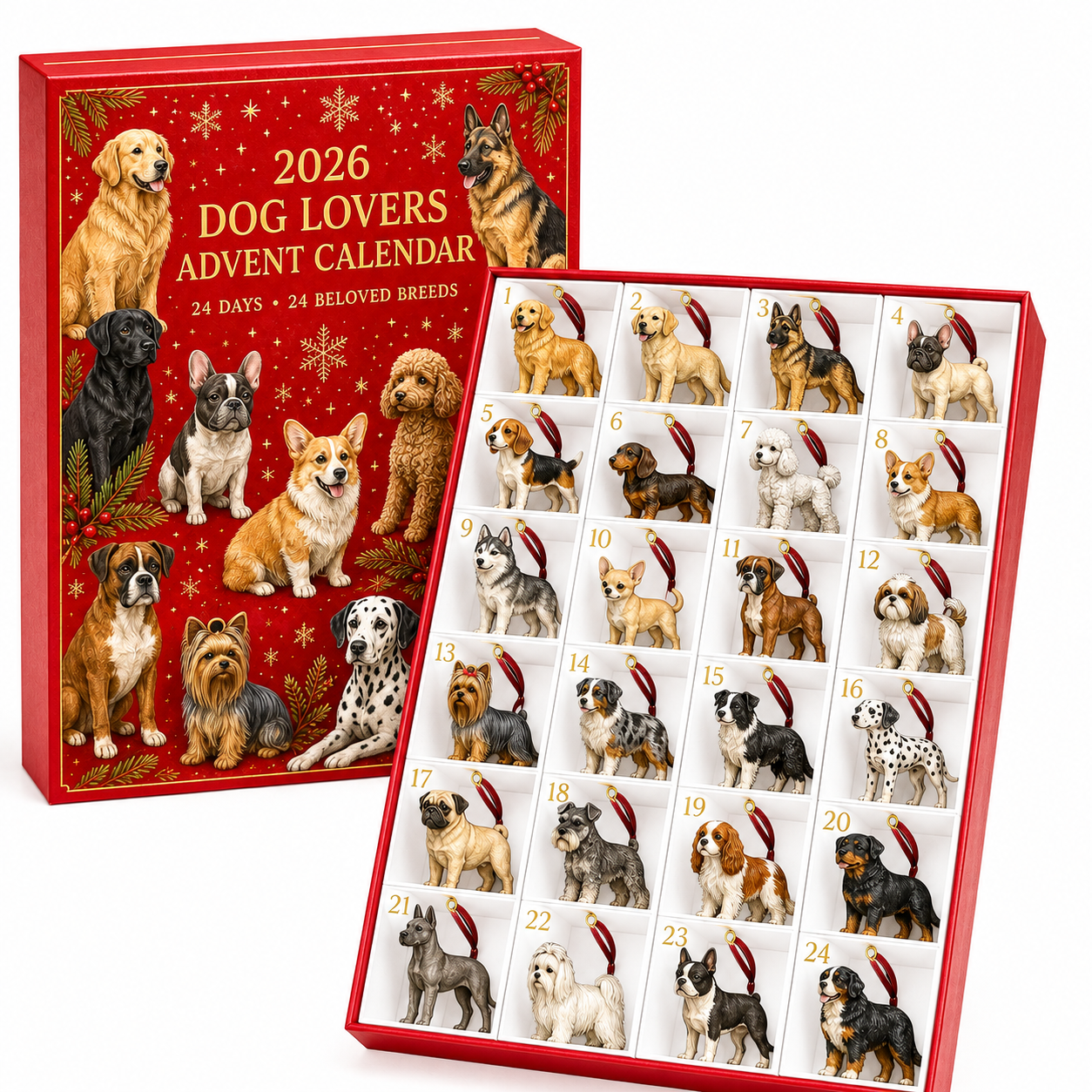 ❤️New Arrivlas for Pet Lover❤️2026 Christmas 24-days Countdown Advent Calendar